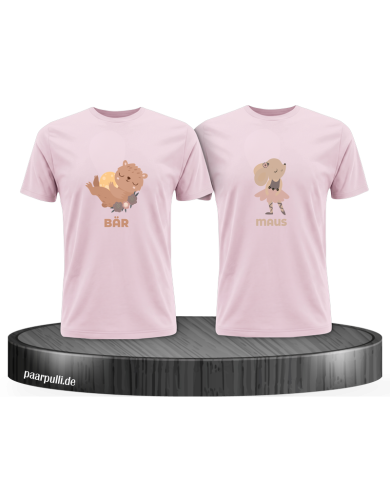 Bär & Maus Partnerlook T-Shirts