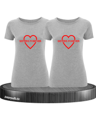 Sisters Forever mit Herz T-Shirts
