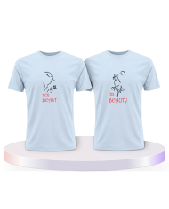 Beauty und Beast Look T Shirts Couple T-Shirts kaufen | Paarpulli