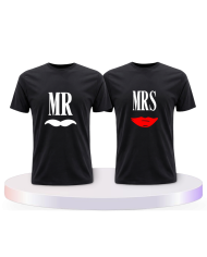 Gemeinsamer Look: Mr und Mrs Design im als für T-Shirts | Paarpulli