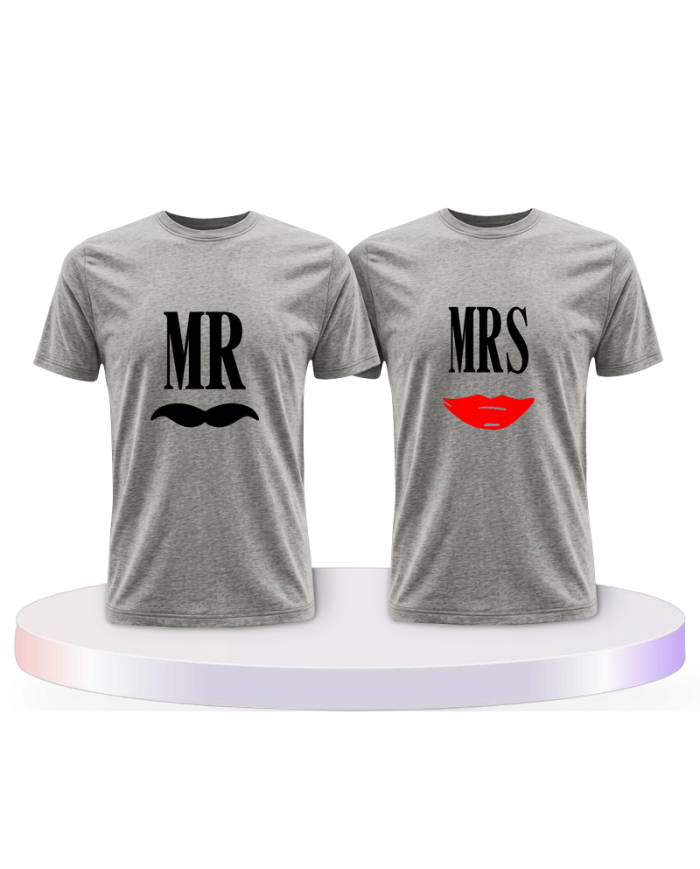 Gemeinsamer Look: Mr und Mrs Design im als für T-Shirts | Paarpulli