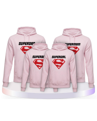 Familienlook Hoodies mit Superfamilie | Paarpulli