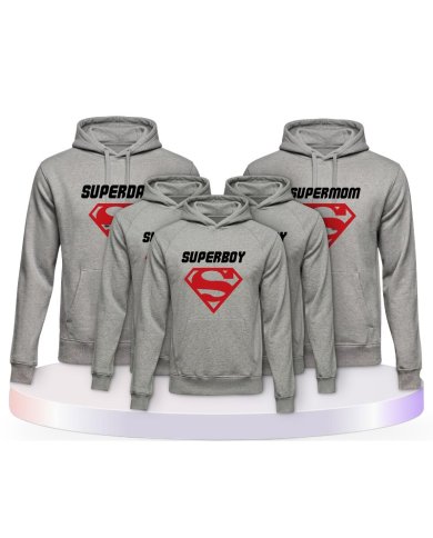 Superfamilie Familienset Hoodies | Paarpulli