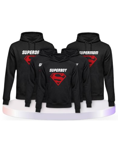 Superfamilie Familienset Hoodies | Paarpulli