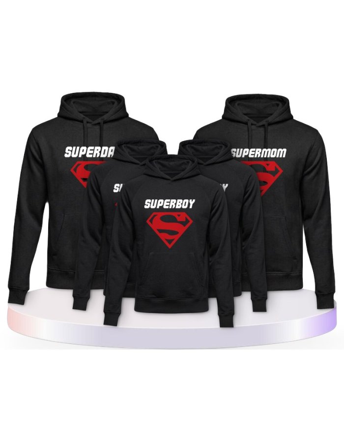 Superfamilie Familienset Hoodies | Paarpulli