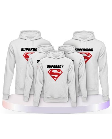Superfamilie Familienset Hoodies | Paarpulli