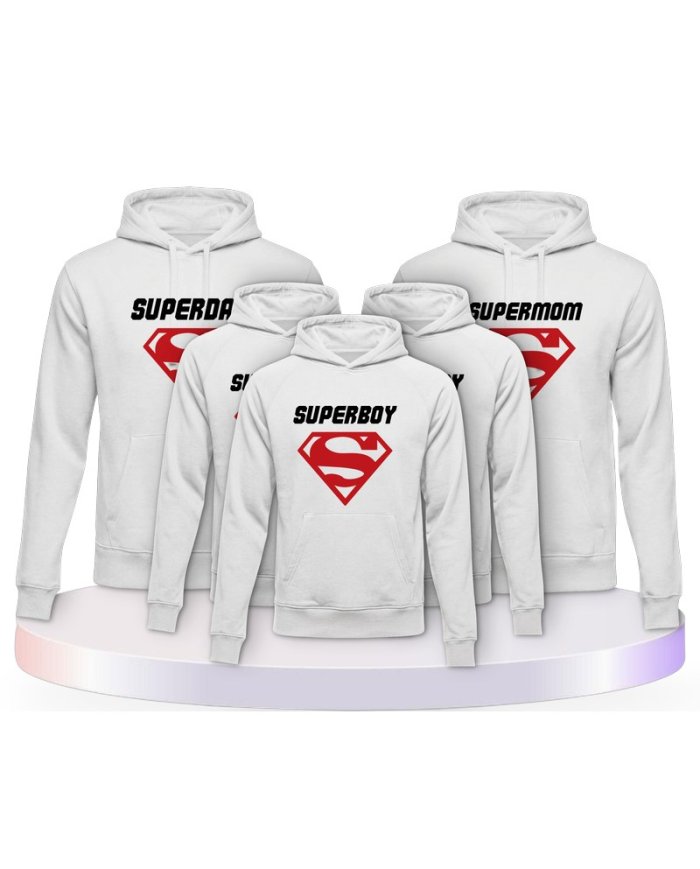 Superfamilie Familienset Hoodies | Paarpulli