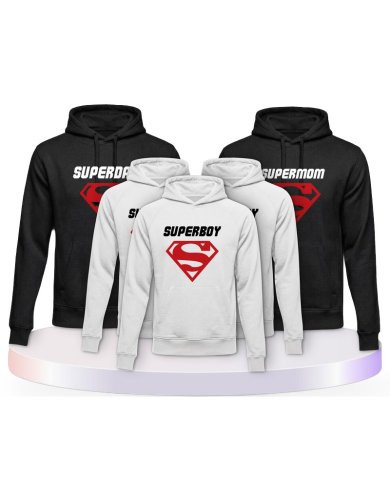 Superfamilie Familienset Hoodies | Paarpulli
