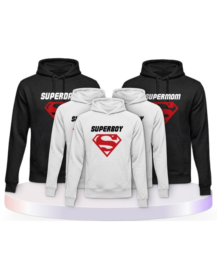 Superfamilie Familienset Hoodies | Paarpulli