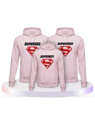 Familienlook Hoodies mit Superfamilie | Paarpulli