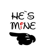 She's Mine He Is Mine Couple T-Shirts kaufen | Paarpulli