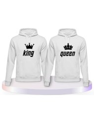 Gemeinsamer Look: King und Queen Hoodies | Paarpulli