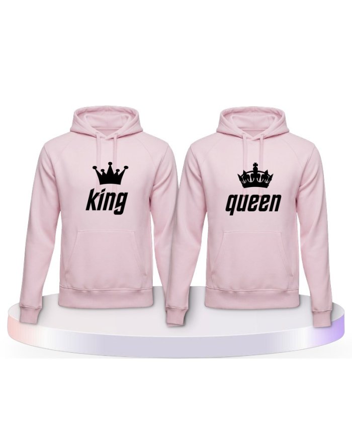 Gemeinsamer Look: King und Queen Hoodies | Paarpulli