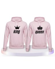 Gemeinsamer Look: King und Queen Hoodies | Paarpulli