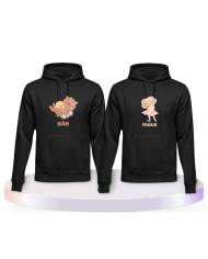 Bär & Maus Couple Hoodies kaufen | Paarpulli