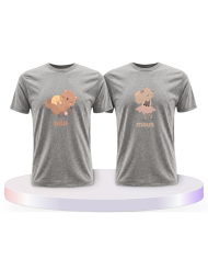 Bär & Maus Pärchen T-Shirts | Paarpulli