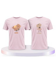 Bär & Maus Pärchen T-Shirts | Paarpulli