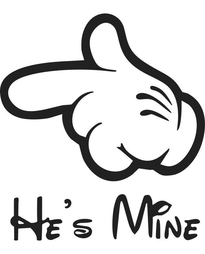 Minni Mickey & Junior im Hers/His Familienset T-Shirts | Paarpulli