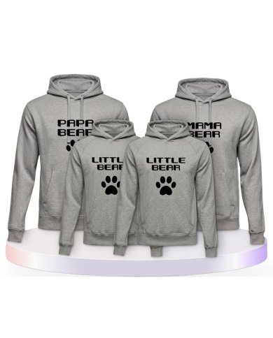 Mama Papa Bear Partner Outfit für die Familie | Paarpulli