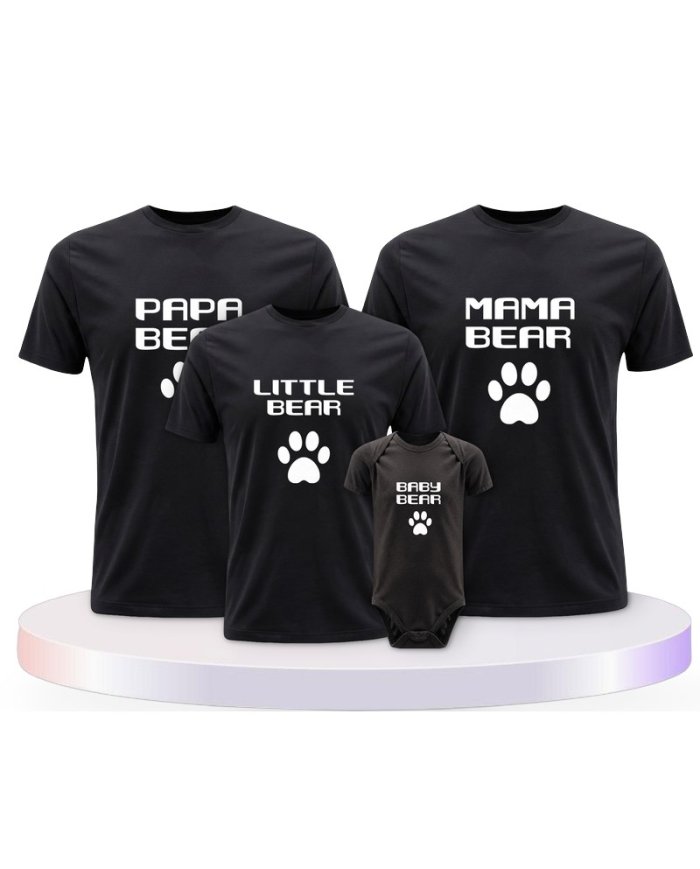 Mama Papa Bear Partner Outfit für die Familie | Paarpulli