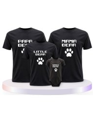 Mama Papa Bear Partner Outfit für die Familie | Paarpulli