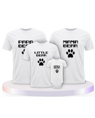 Mama Papa Bear Partner Outfit für die Familie | Paarpulli