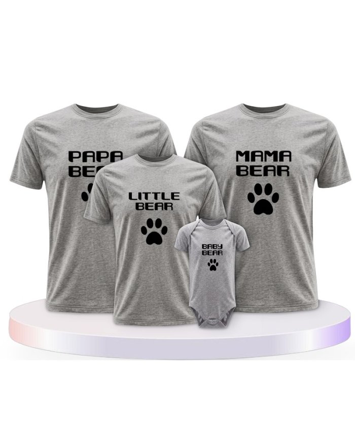 Mama Papa Bear Partner Outfit für die Familie | Paarpulli