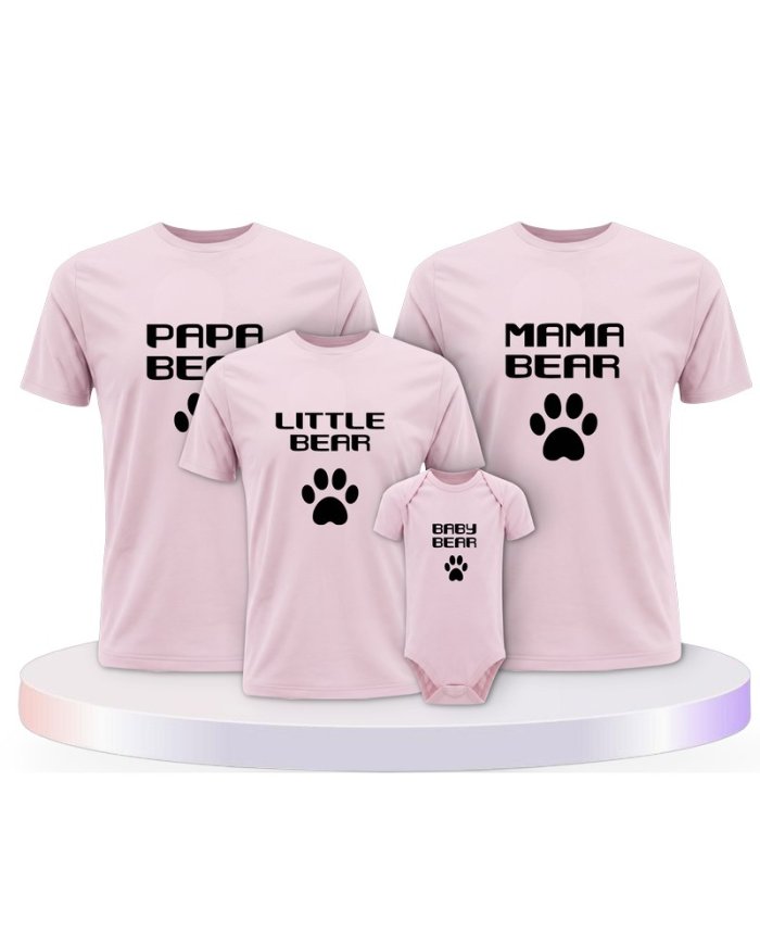 Mama Papa Bear Partner Outfit für die Familie | Paarpulli
