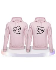 He's Mine She's Mine Pärchen Hoodies | Paarpulli