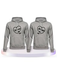 He's Mine She's Mine Pärchen Hoodies | Paarpulli