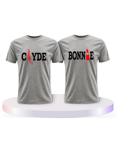 Shirt Bonnie&Clyde Couple T-Shirts kaufen | Paarpulli