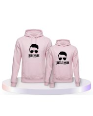 Eltern-Kind Partnerlook Big Man Little Man | Paarpulli