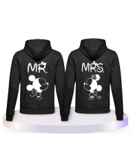 Partnerlook Hoodies mit Mickey und Minnie | Paarpulli