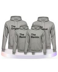 Pullis bedruckt mit The Original and the Remix Partner | Paarpulli