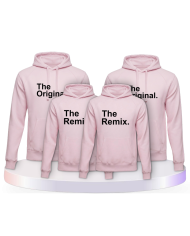 Pullis bedruckt mit The Original and the Remix Partner | Paarpulli