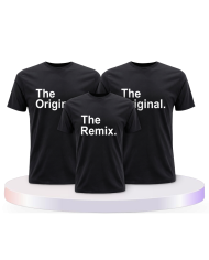 The Original & The Remix Shirt Familienset T-Shirts | Paarpulli