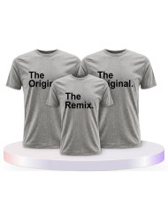 The Original & The Remix Shirt Familienset T-Shirts | Paarpulli