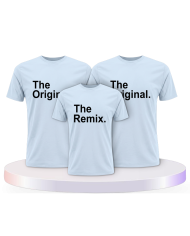 The Original & The Remix Shirt Familienset T-Shirts | Paarpulli