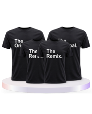 The Original und Remix Familienset T-Shirts | Paarpulli