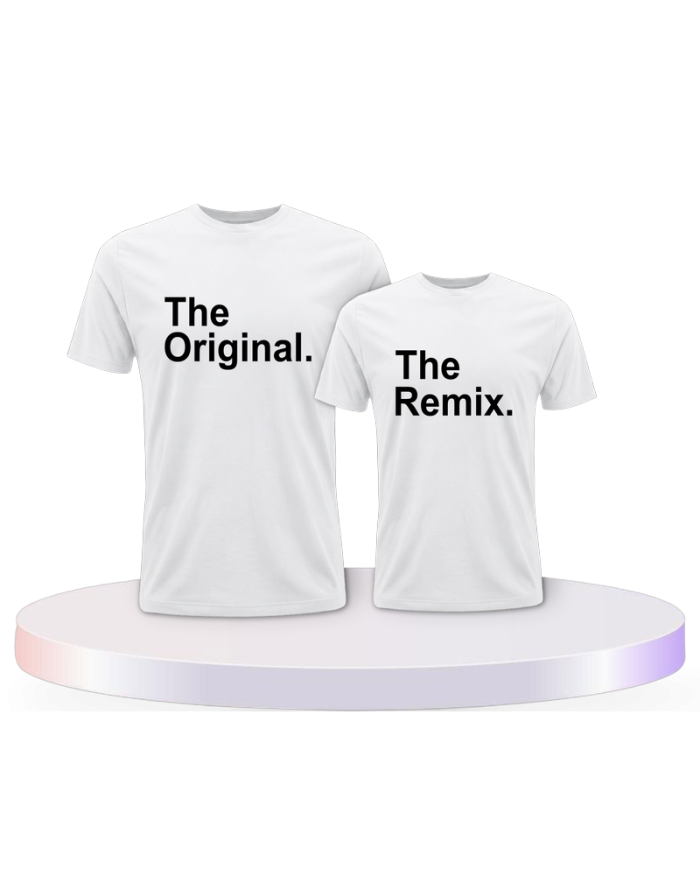 The Original The Remix Eltern-Kind T-Shirts | Paarpulli
