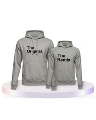 The Original The Remix Eltern Kind Pärchen Hoodies | Paarpulli