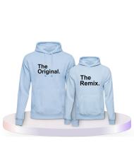 The Original The Remix Eltern Kind Pärchen Hoodies | Paarpulli
