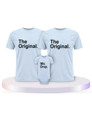 The Original und The Remix mit Baby Body Familien T-Shirts | Paarpulli