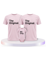 The Original und The Remix mit Baby Body Familien T-Shirts | Paarpulli