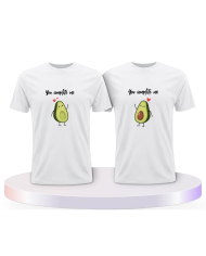 T Shirt bedruckt mit You complete Me Pärchen T-Shirts | Paarpulli