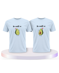 T Shirt bedruckt mit You complete Me Pärchen T-Shirts | Paarpulli