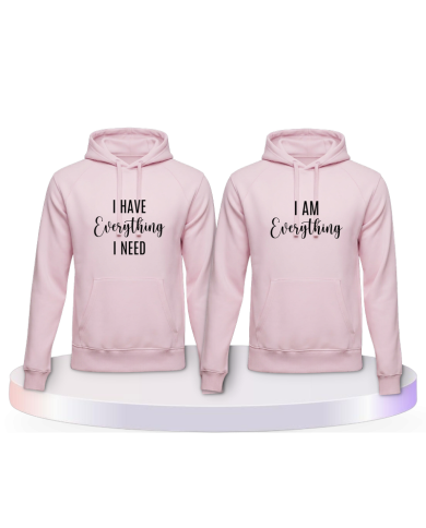 I have everything i need i am everything Pärchen Hoodies | Paarpulli