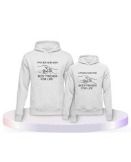 Best Friends For Life Familylook Eltern-Kind Hoodies | Paarpulli