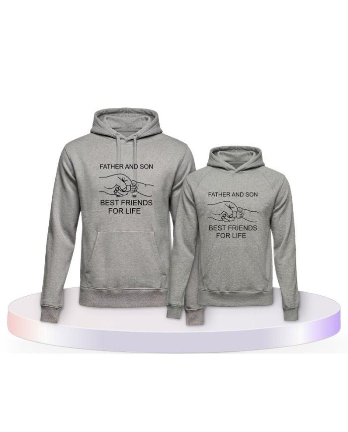 Best Friends For Life Familylook Eltern-Kind Hoodies | Paarpulli