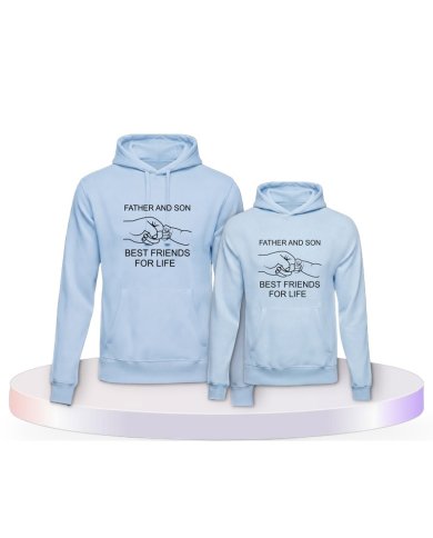 Best Friends For Life Familylook Eltern-Kind Hoodies | Paarpulli